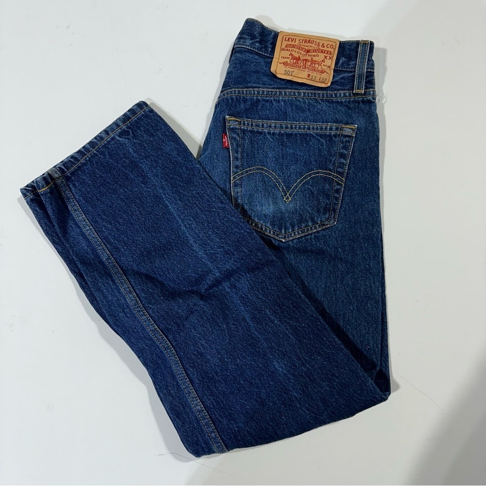 Levi's 501 Jeans. Made in Dominican Republic. 33x32